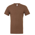 Heather Brown - Front - Bella + Canvas Adults Unisex Heather CVC T-Shirt