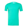 Heather Sea Green - Front - Bella + Canvas Adults Unisex Heather CVC T-Shirt