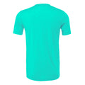 Heather Sea Green - Back - Bella + Canvas Adults Unisex Heather CVC T-Shirt