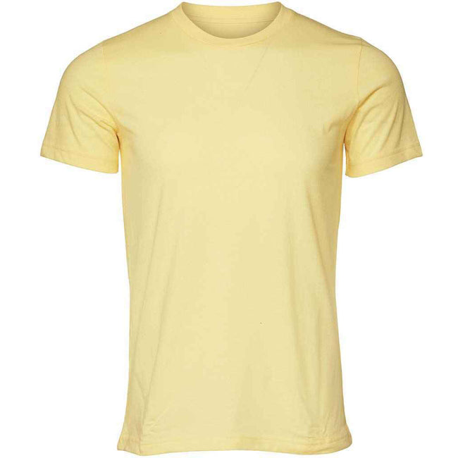 French Vanilla Heather - Front - Bella + Canvas Adults Unisex Heather CVC T-Shirt