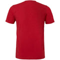 Heather Red - Back - Bella + Canvas Adults Unisex Heather CVC T-Shirt
