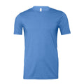 Heather Columbia Blue - Front - Bella + Canvas Adults Unisex Heather CVC T-Shirt