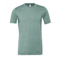 Heather Dusty Blue - Front - Bella + Canvas Adults Unisex Heather CVC T-Shirt