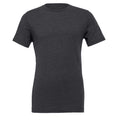 Dark Grey Heather - Front - Bella + Canvas Adults Unisex Heather CVC T-Shirt