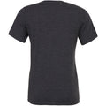 Dark Grey Heather - Back - Bella + Canvas Adults Unisex Heather CVC T-Shirt