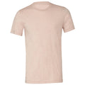 Prism Peach Heather - Front - Bella + Canvas Adults Unisex Heather CVC T-Shirt