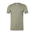 Heather Stone - Front - Bella + Canvas Adults Unisex Heather CVC T-Shirt