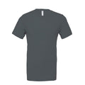 Dark Grey - Front - Bella + Canvas Adults Unisex Heather CVC T-Shirt