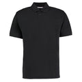 Black - Front - Kustom Kit Mens Regular Fit Workforce Pique Polo Shirt