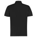 Black - Back - Kustom Kit Mens Regular Fit Workforce Pique Polo Shirt