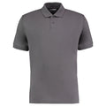 Charcoal Grey - Front - Kustom Kit Mens Regular Fit Workforce Pique Polo Shirt