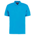 Turquoise - Front - Kustom Kit Mens Regular Fit Workforce Pique Polo Shirt