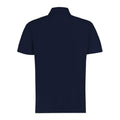 Navy - Back - Kustom Kit Mens Regular Fit Workforce Pique Polo Shirt