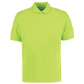Lime Green - Front - Kustom Kit Mens Regular Fit Workforce Pique Polo Shirt