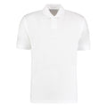 White - Front - Kustom Kit Mens Regular Fit Workforce Pique Polo Shirt