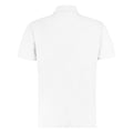 White - Back - Kustom Kit Mens Regular Fit Workforce Pique Polo Shirt