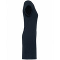 Navy - Side - Kariban Womens-Ladies T-Shirt Dress