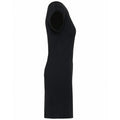 Black - Side - Kariban Womens-Ladies T-Shirt Dress