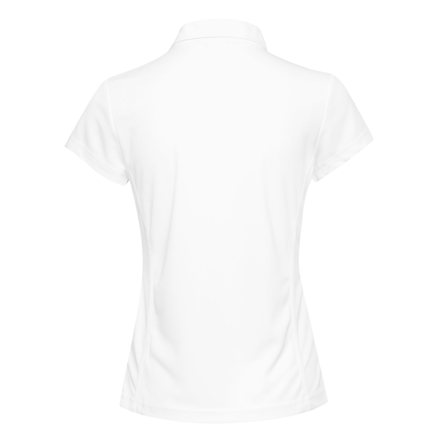 White - Back - Tee Jays Womens-Ladies Heavy Cotton Pique Polo Shirt