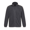 Grey Marl - Front - SOLS Mens North Full Zip Outdoor Fleece Jacket