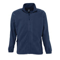 Navy - Front - SOLS Mens North Full Zip Outdoor Fleece Jacket