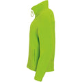 Lime - Side - SOLS Womens-Ladies North Full Zip Fleece Jacket