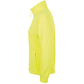 Neon Yellow - Side - SOLS Womens-Ladies North Full Zip Fleece Jacket