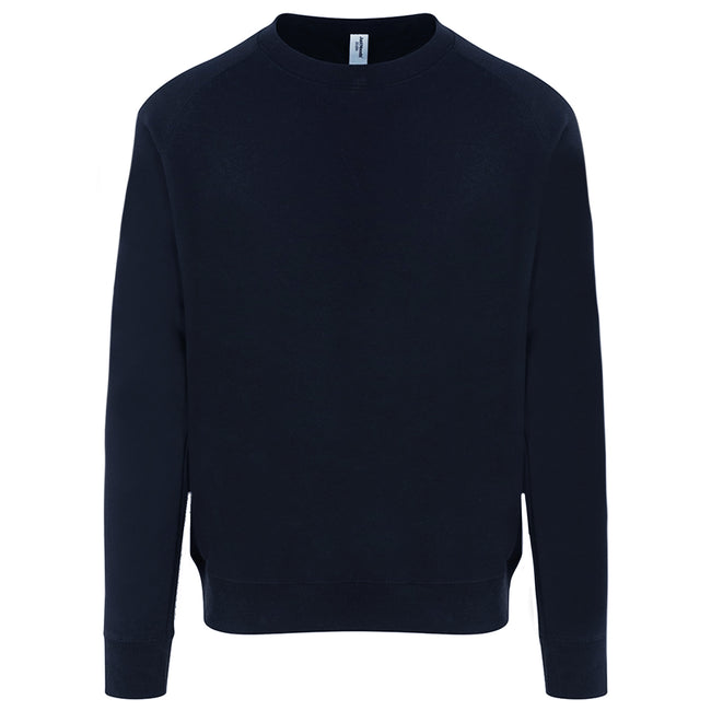 New French Navy - Front - AWDis Just Hoods Mens Graduate Heavyweight Sweatshirt