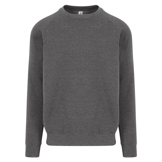 Charcoal - Front - AWDis Just Hoods Mens Graduate Heavyweight Sweatshirt