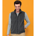 Charcoal - Side - SOLS Norway Unisex Anti-Pill Fleece Bodywarmer - Gilet