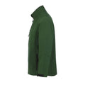 Bottle Green - Side - SOLS Mens Relax Soft Shell Jacket (Breathable, Windproof And Water Resistant)
