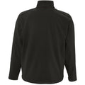 Black - Back - SOLS Mens Relax Soft Shell Jacket (Breathable, Windproof And Water Resistant)