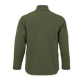 Dark Green - Back - SOLS Mens Relax Soft Shell Jacket (Breathable, Windproof And Water Resistant)