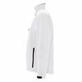 White - Side - SOLS Mens Relax Soft Shell Jacket (Breathable, Windproof And Water Resistant)