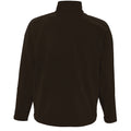 Dark Chocolate - Back - SOLS Mens Relax Soft Shell Jacket (Breathable, Windproof And Water Resistant)
