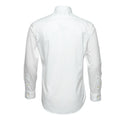 White - Back - Tee Jays Mens Luxury Comfort Fit Long Sleeve Oxford Shirt