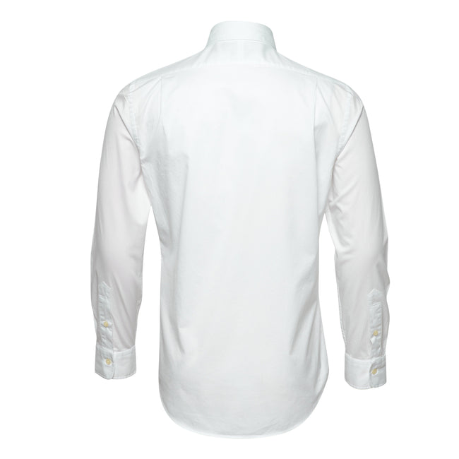 White - Back - Tee Jays Mens Luxury Slim Fit Long Sleeve Oxford Shirt