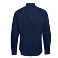 Navy - Back - Tee Jays Mens Perfect Long Sleeve Oxford Shirt