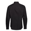 Black - Back - Tee Jays Mens Perfect Long Sleeve Oxford Shirt