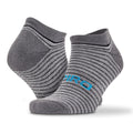 Mixed - Back - Spiro Unisex Adults Mixed Stripe Trainer Socks (Pack Of 3)