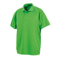 Lime Punch - Front - Spiro Unisex Adults Impact Performance Aircool Polo Shirt