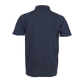 Navy - Side - Spiro Unisex Adults Impact Performance Aircool Polo Shirt