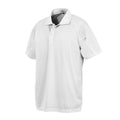 White - Front - Spiro Unisex Adults Impact Performance Aircool Polo Shirt
