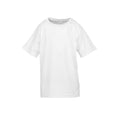 White - Front - Spiro Chidlrens-Kids Impact Performance Aircool T-Shirt