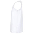 White - Side - Skinni Fit Chidlrens Girls Feel Good Stretch Vest