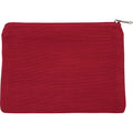 Crimson Red - Front - Kimood Juco Pouch