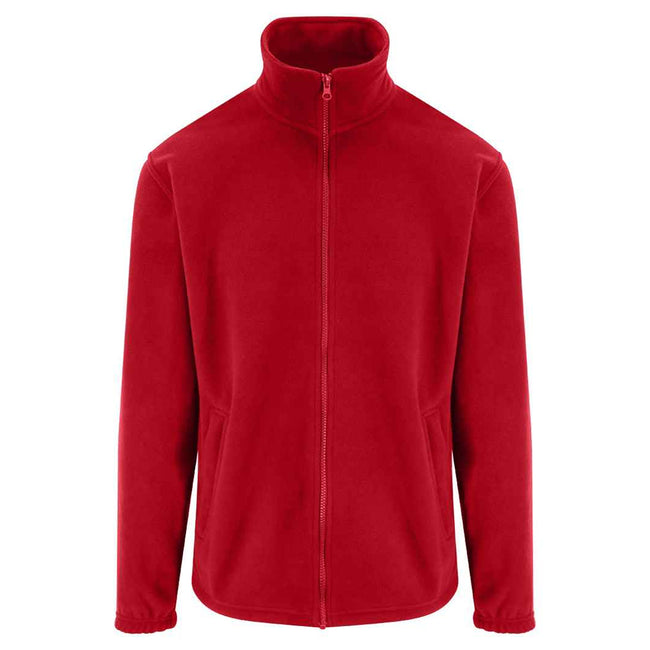 Red - Front - PRO RTX Adults Unisex Pro Fleece Jacket