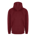 Burgundy - Back - PRO RTX Mens Pro Hoodie