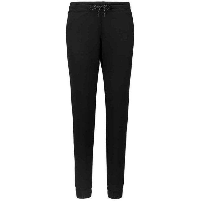 Black - Front - Proact Womens-Ladies Performance Trousers