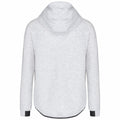 Ash Heather - Back - Proact Mens Performance Hooded Jacket